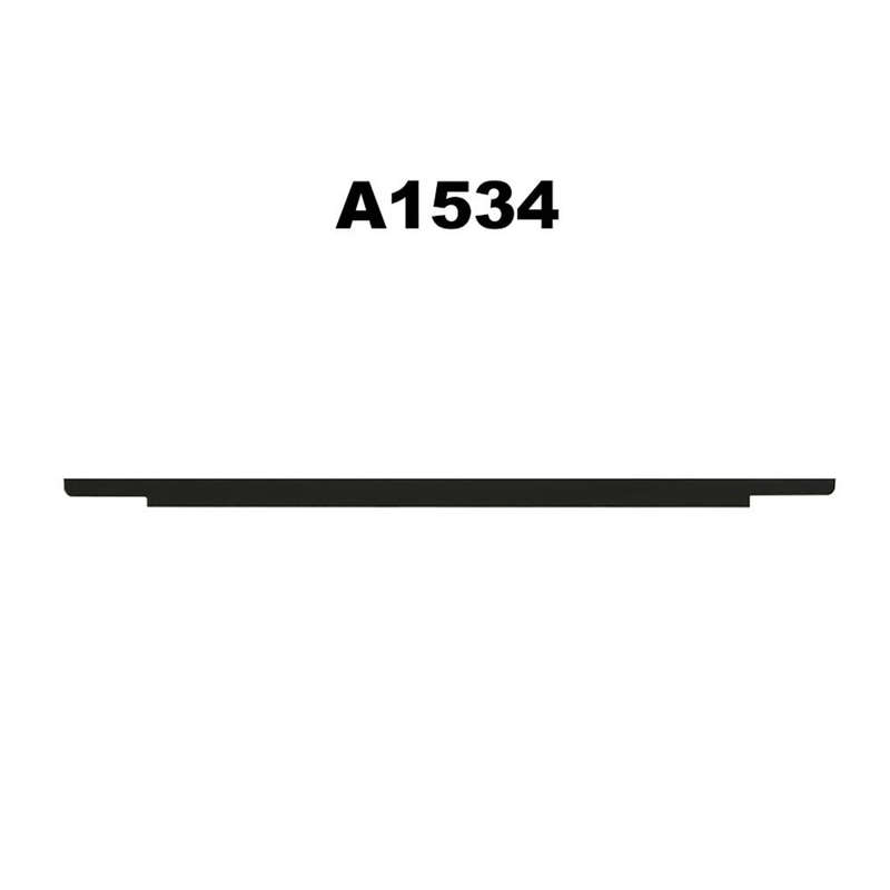 Glass Material LCD Screen Display Front Bezel Logo Cover for MacBook 12 inch Retina A1534(Rose Gold)