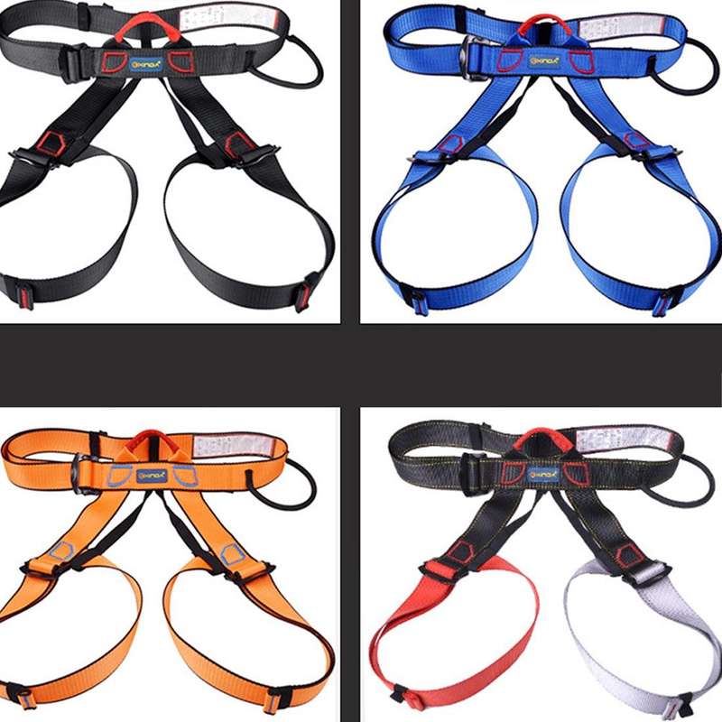 Climbing Harness Safe Seat Belt for Rock High Level Caving Climbing Adjustable Rappelling Equipme...