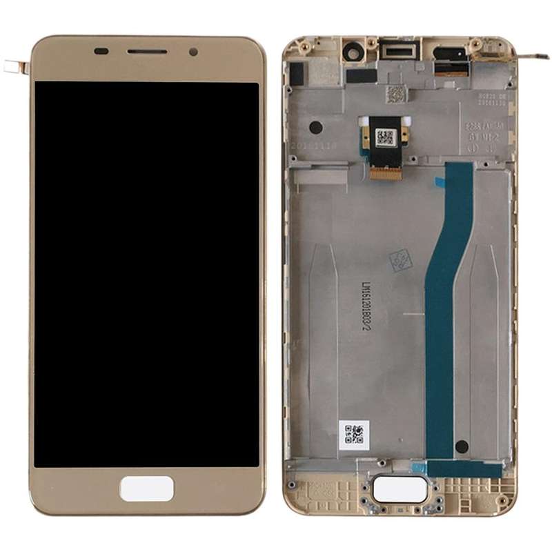 OEM LCD Screen for ASUS Zenfone 3S Max ZC521TL X00GD Digitizer Full Assembly with FrameGold)
