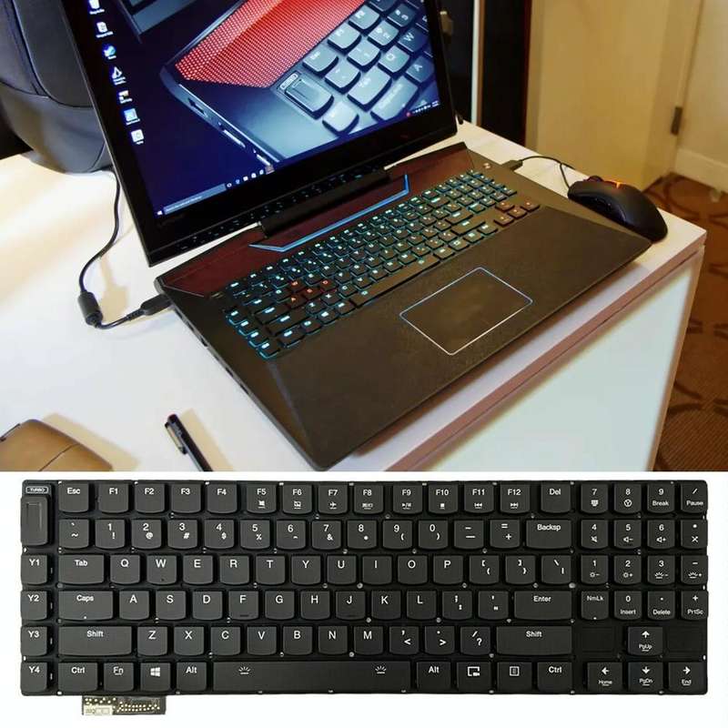 For Lenovo IdeaPad Y900-17ISK / 80Q1 US Version Backlight Laptop Keyboard