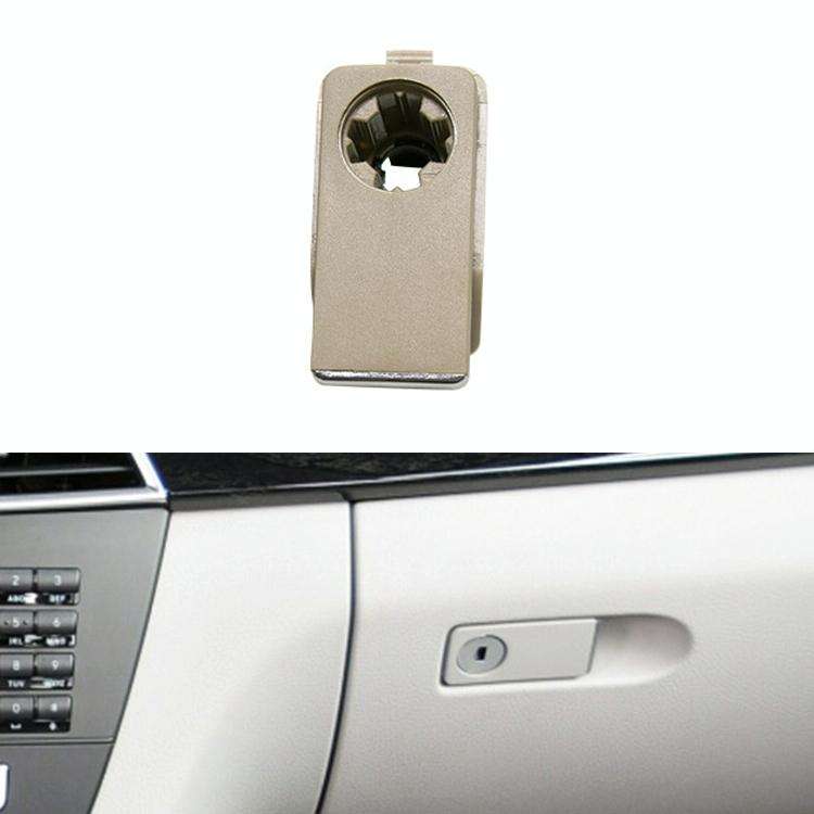 Car Glove Box Handle Switch for Mercedes-Benz W212 2008-2014, Left Driving(Beige)