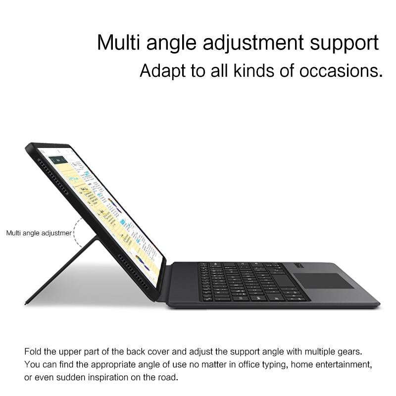 For Samsung Galaxy Tab S9 Ultra 14.6-Inch X910/X916 Touchpad Keyboard Case, Spec: Keyboard Case a...