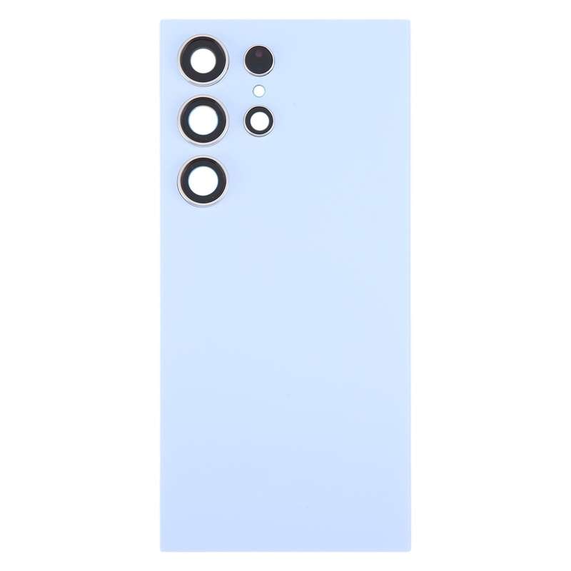 For Samsung Galaxy S24 Ultra SM-S928B OEM Battery Back Cover with Camera Lens Cover(Blue)