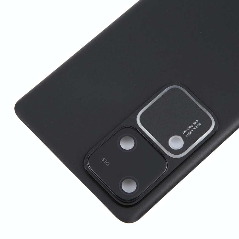 For vivo V30 Battery Back Cover with Camera Lens Cover(Black)