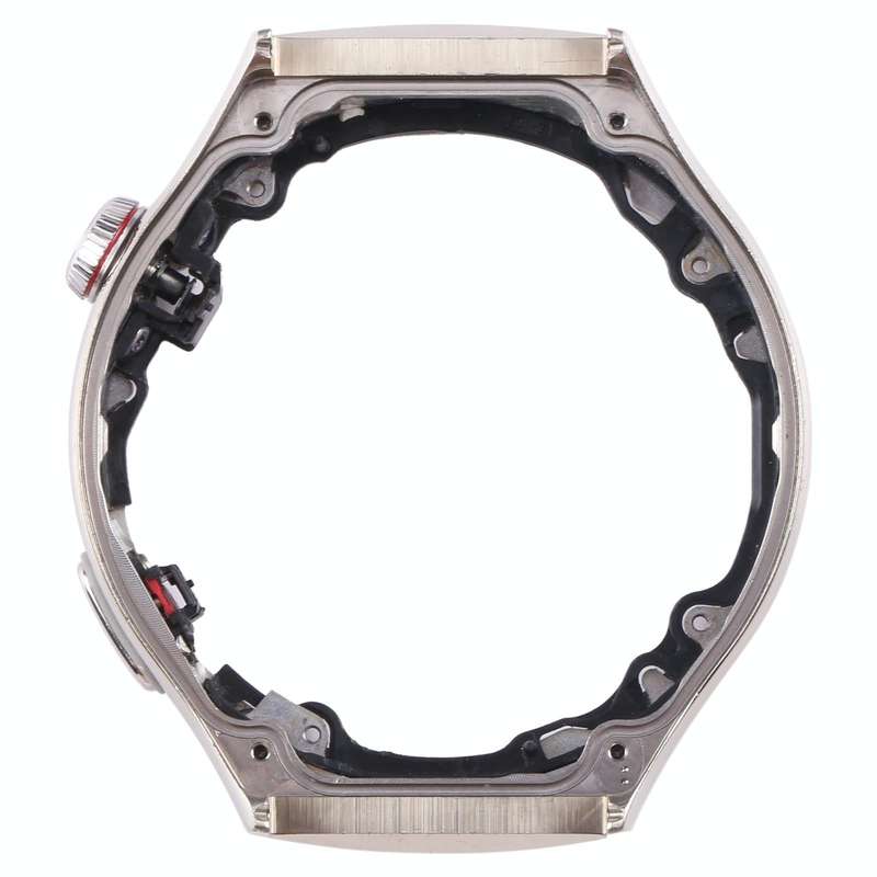 Original LCD Screen Frame Bezel Plate For Huawei Watch 4 Pro (Silver)