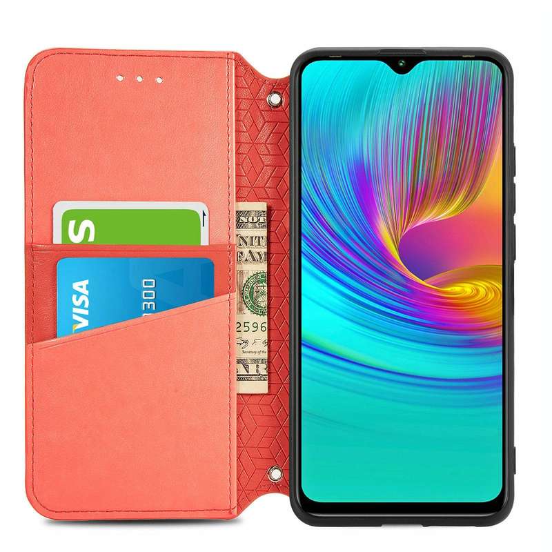 For Infinix X680 / Smart 4 Blooming Mandala Embossed Pattern Magnetic Horizontal Flip Leather Cas...