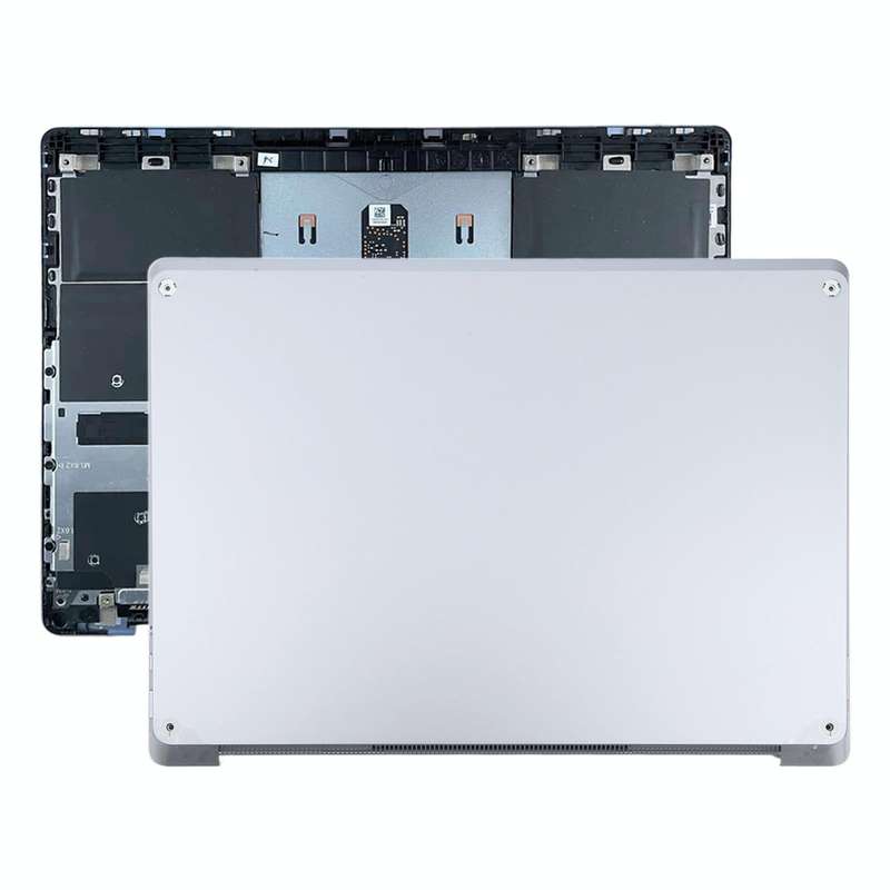 For Microsoft Surface Laptop 3 / 4 / 5 1979 1867 1868 1958 13.5 inch D-side Back Cover (Silver)
