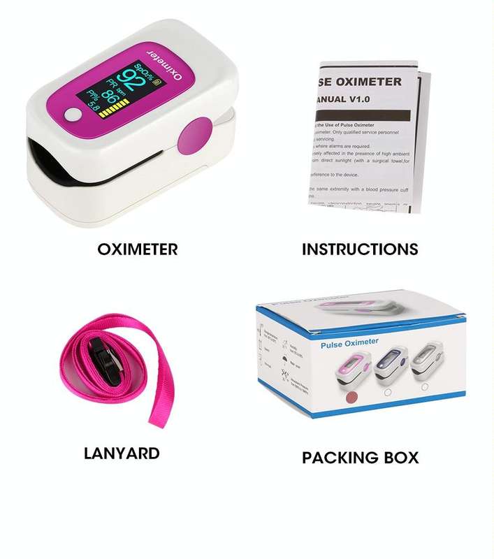 M160 Finger Pulse Oximeter(Blue)