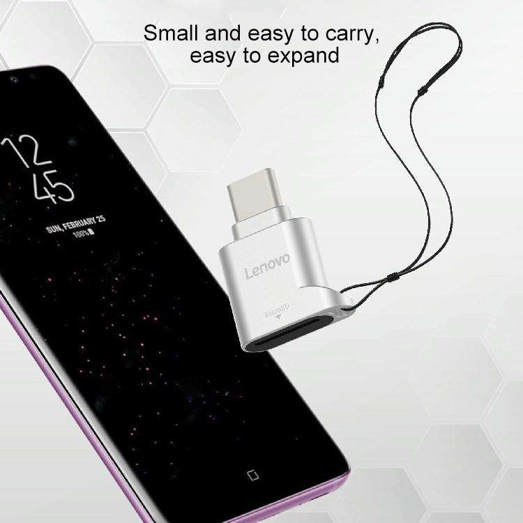 Lenovo D201 USB-C / Type-C To TF Card Reader