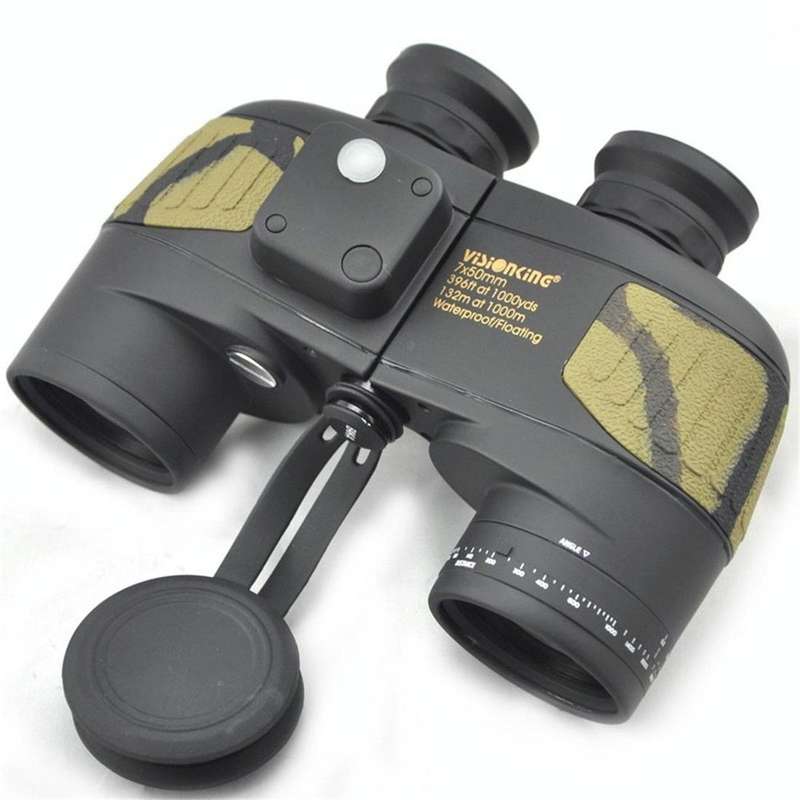 Visionking 7x50 Powerful High Definition Waterproof Nitrogen Rangefinder Compass Binoculars Teles...