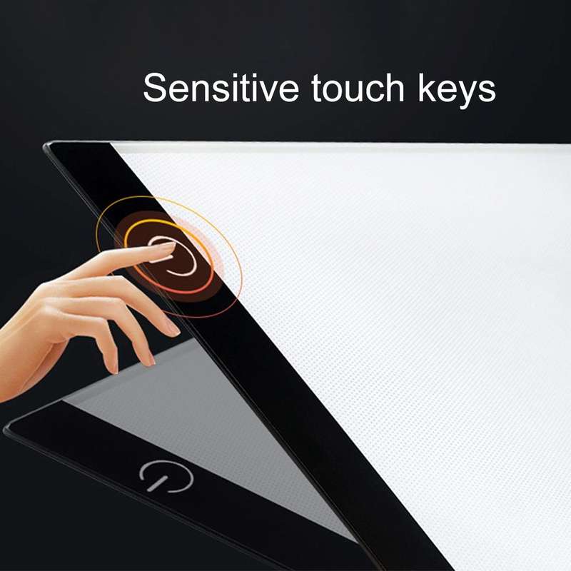 5W 3.5mm Ultra-thin USB A4 Paper LED Copy Pad Dimmable Digital Board Copy Desk Art Drawing Tracin...