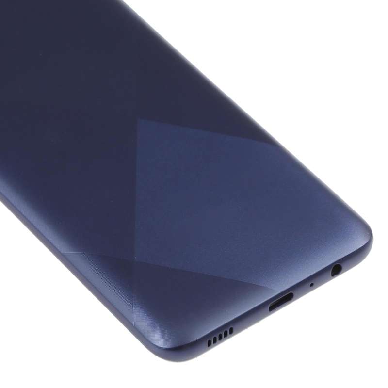 For Samsung Galaxy A02s Battery Back Cover (Blue)