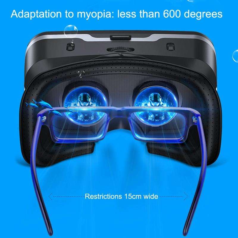 VRSHINECON G04EA Increase Version 7th VR Glasses 3D Virtual Reality Game Digital Glasses With Hea...