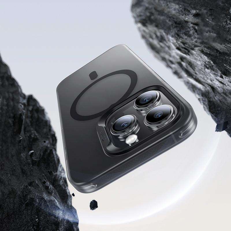 For iPhone 15 Pro Benks Light Sand Series MagSafe Magnetic Shockproof Phone Case(White)