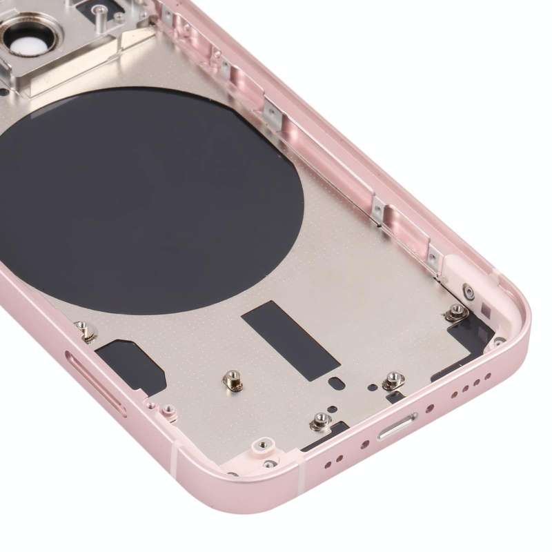 Back Housing Cover with SIM Card Tray & Side  Keys & Camera Lens for iPhone 13 Mini(Gold)
