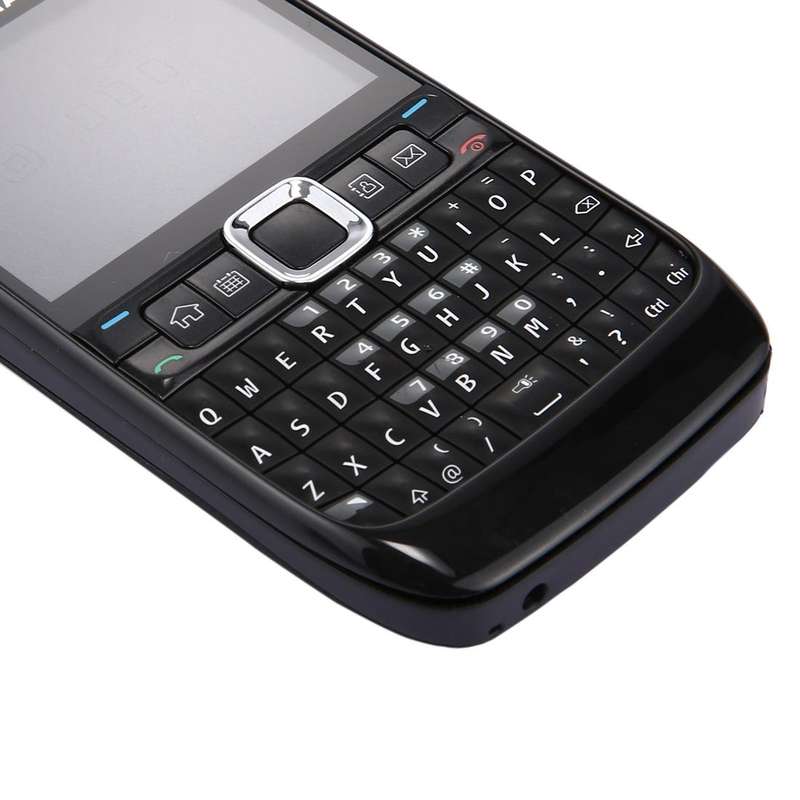 Full Housing Cover (Front Cover + Middle Frame Bezel + Battery Back Cover + Keyboard) for Nokia E...