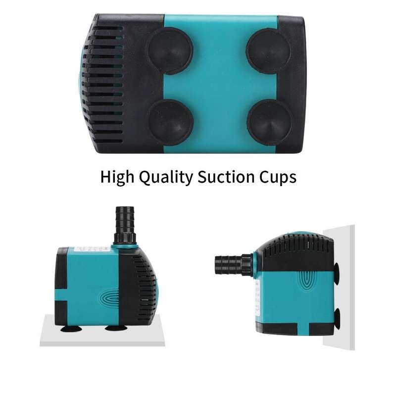 EB-304 15W Aquarium Submersible Water Pump Fountain Filter Fish Pond,EU Plug