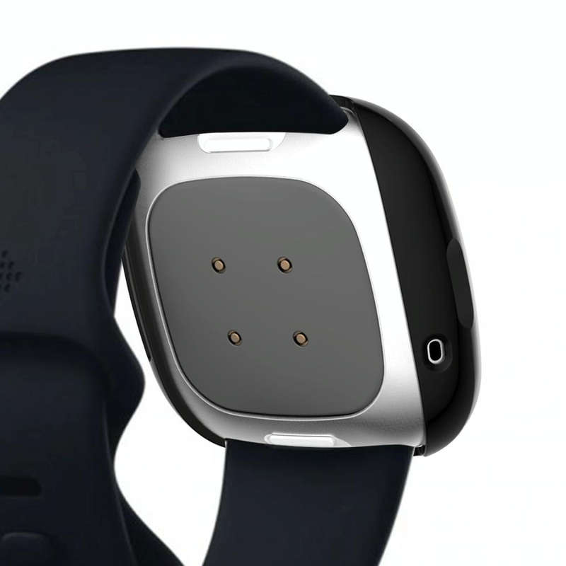 For Fitbit Versa 3 / Versa Sense Plating Full Package TPU Protective Case(Black)