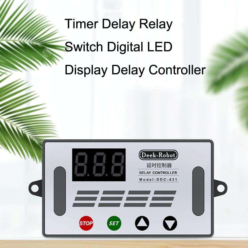 Deek-Robot DDC-431 Timer Delay Relay Switch Digital LED Display Delay Controller