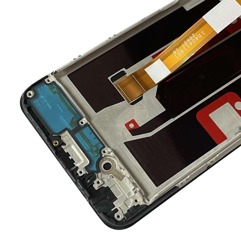 For OnePlus Nord N200 5G DE2118 Digitizer Full Assembly with Frame OEM LCD Screen (Black)