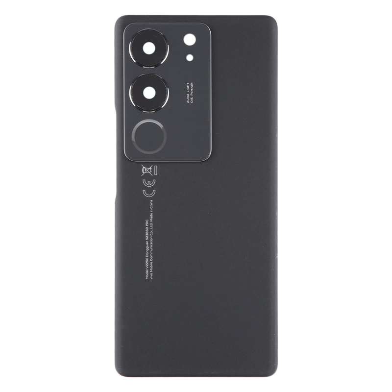 For vivo V29 Pro Original Battery Back Cover with Camera Lens Cover(Black)