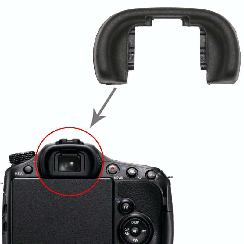 For Sony A77 M2 Camera Viewfinder / Eyepiece Eyecup