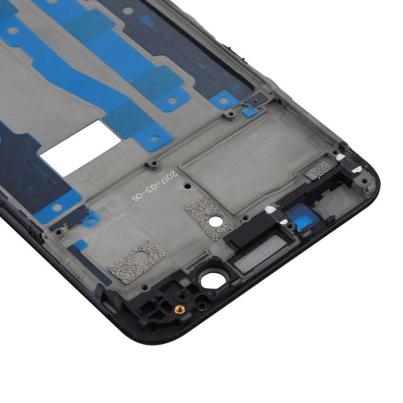 For OPPO R9sk Front Housing LCD Frame Bezel Plate  (Black)