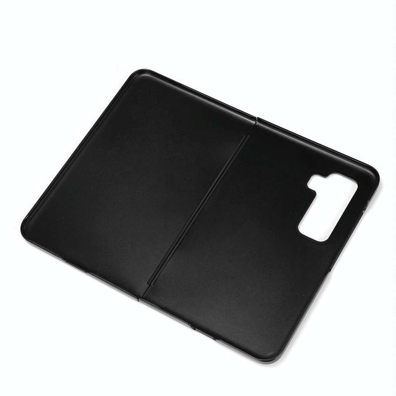 For Microsoft Surface Duo 2 Sewing Cow Pattern Skin PC + PU + TPU Case(Black)