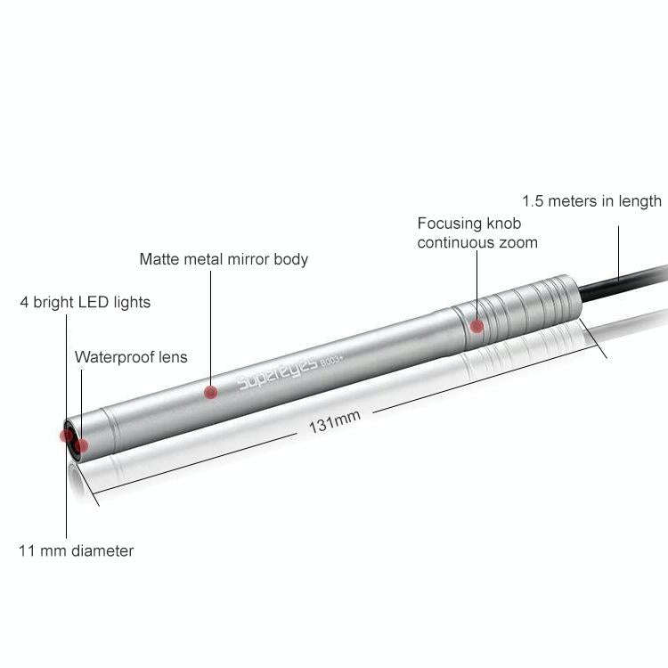 Supereyes B003+ Digital Electronic Vaginal Cervical Endoscope Private Inspection Instrument Self-...