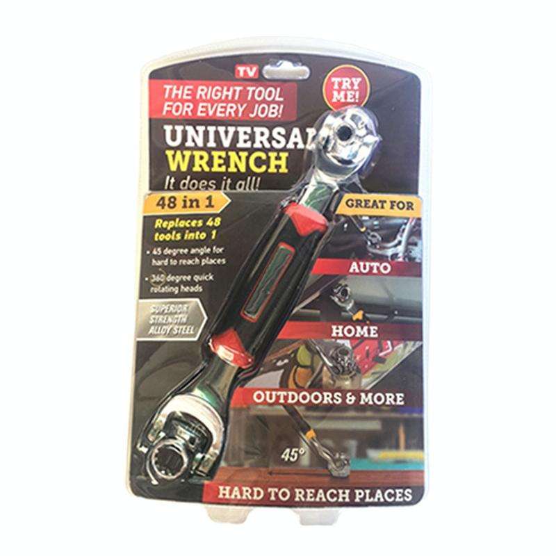 Multifunctional 48 in 1 Socket Wrench Hardware Tool, Random Color Delivery