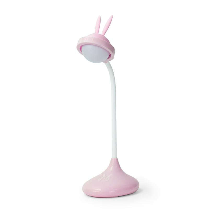 Rabbit Touch Desk Lamp USB Charging Eye Protection Creative Student Reading Bedroom Folding Bedsi...