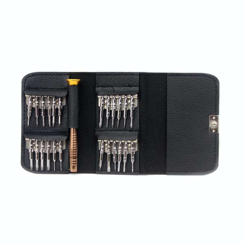 JIAFA JF-8129 24 in 1 Professional Multi-functional Screwdriver Set with Carrying Bag(Gold)