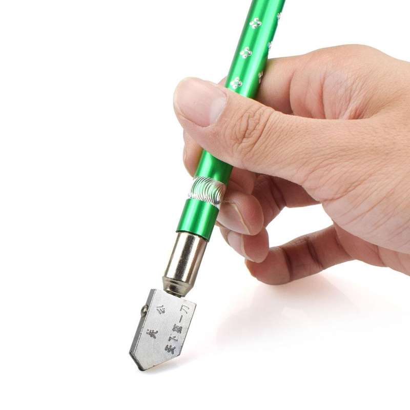 2 PCS Professional Oil-filled Tungsten Carbide Bottle Glass Cutting Machine(Random Color Dlivery)