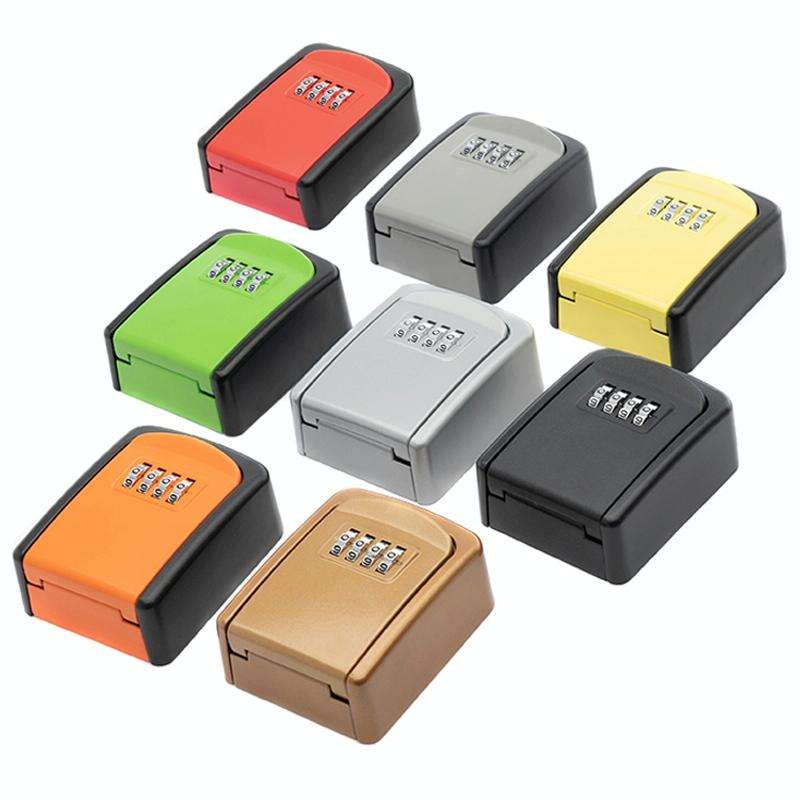 G9 4-digit Password Aluminum Alloy Key Storage Box(Green)
