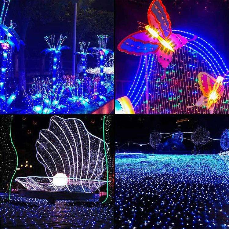 200 LEDs Outdoor Waterproof Christmas Festival Decoration Solar Lamp String, Length: 22m(Red)