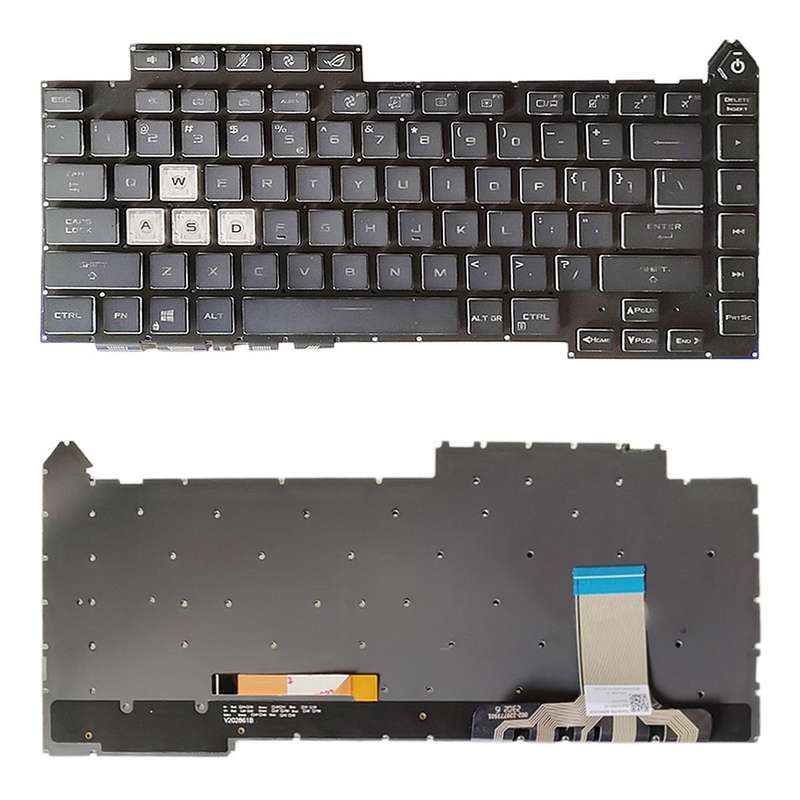 G513 US Version Backlit Laptop Keyboard For Asus ROG Strix G15 G513Q G513QM G513QY GL543 0KBR0-48...