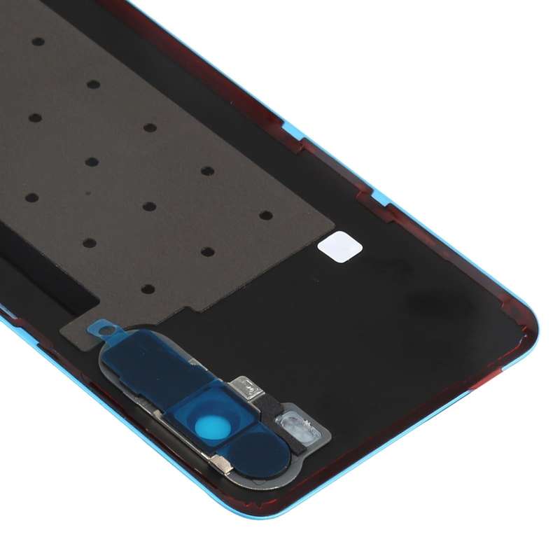 For OnePlus Nord Battery Back Cover with Camera Lens Cover (Blue)