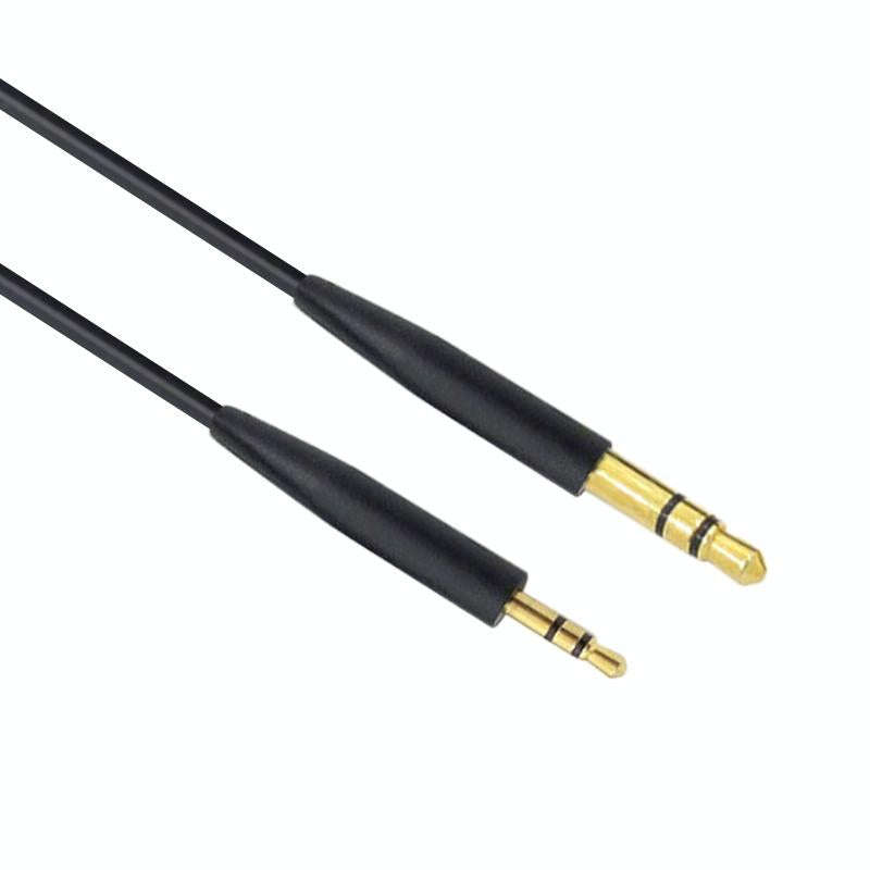 ZS0138 3.5mm to 2.5mm Headphone Audio Cable for BOSE SoundTrue QC35 QC25 OE2(Black)