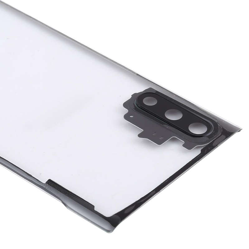 For Samsung Galaxy Note 10 N970 N9700 Transparent Battery Back Cover with Camera Lens Cover (Tran...