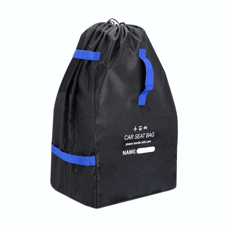 Car Child Safety Seat Travel Bag Baby Stroller Wheelchair Storage Bag(Blue)