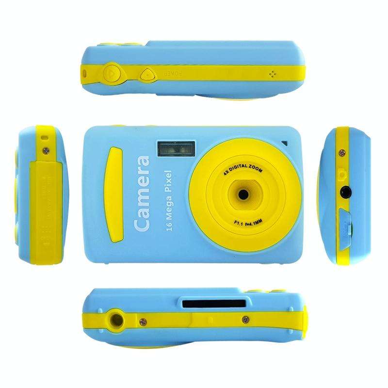 2.4 Inch 16MP 720P Mini LSR Cam Digital Camera for Kids Baby Cute Cartoon Multifunction Toy Camer...