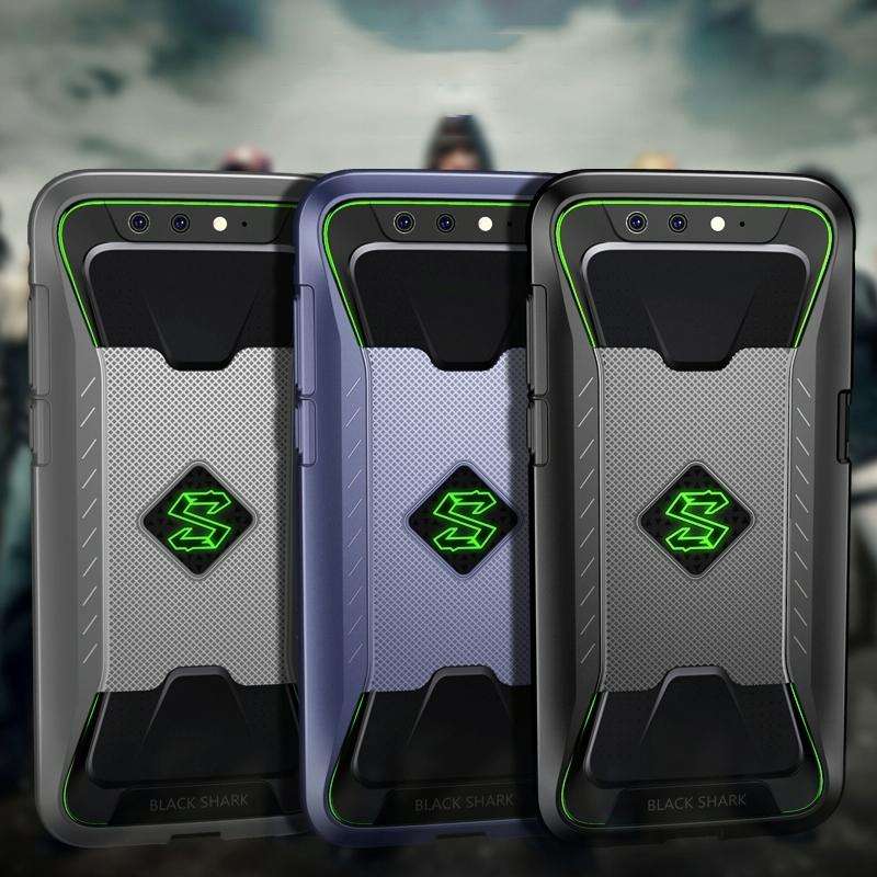 For Xiaomi Black Shark TPU Cooling Gaming Phone All-inclusive Shockproof Case(Navy Blue)