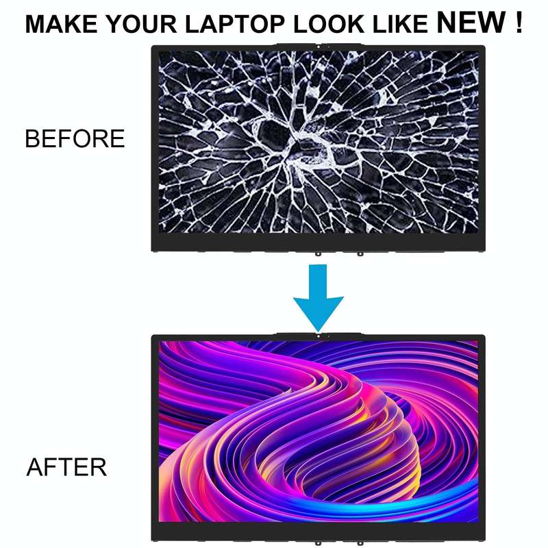 For Lenovo ideapad Yoga C940-15IRH UHD LCD Screen Digitizer Full Assembly with Frame