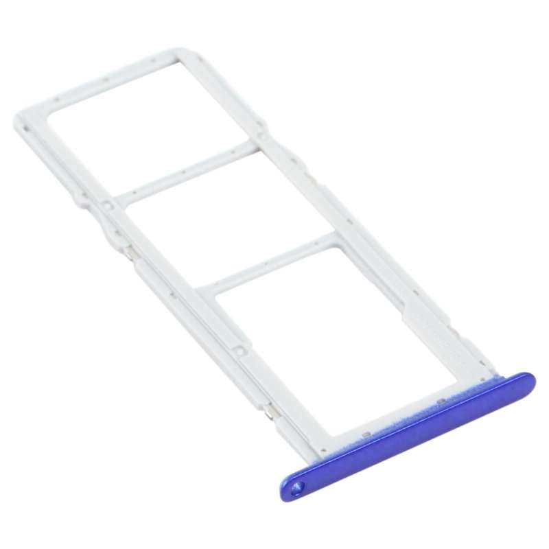 SIM Card Tray + SIM Card Tray + Micro SD Card Tray for LG K22 LMK200Z LMK200E LMK200B LM-K200 (Blue)
