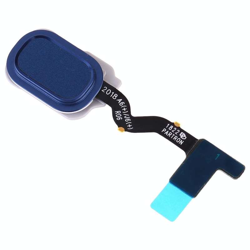For Galaxy J4 (2018) SM-J400F/DS J400G/DS Fingerprint Sensor Flex Cable(Blue)