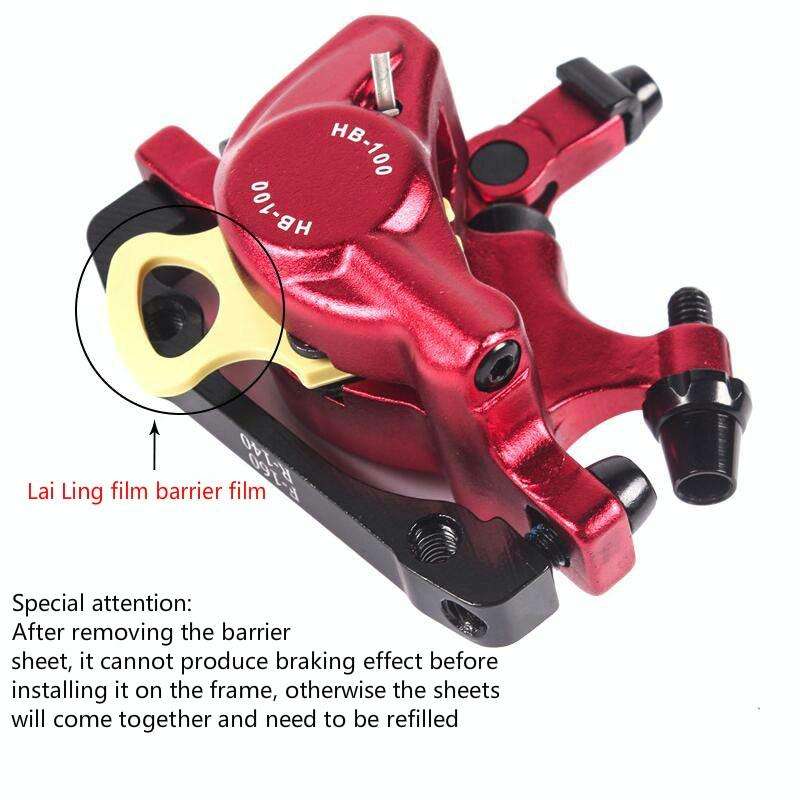 ZOOM HB100 Mountain Bike Hydraulic Brake Caliper Folding Bike Cable Pull Hydraulic Disc Brake Cal...