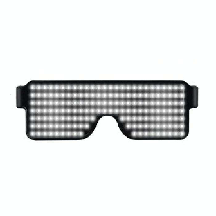 Night Club Bar Disco LED Light Emitting Glasses Festival Party USB Charging Shutter Dynamic Flash...