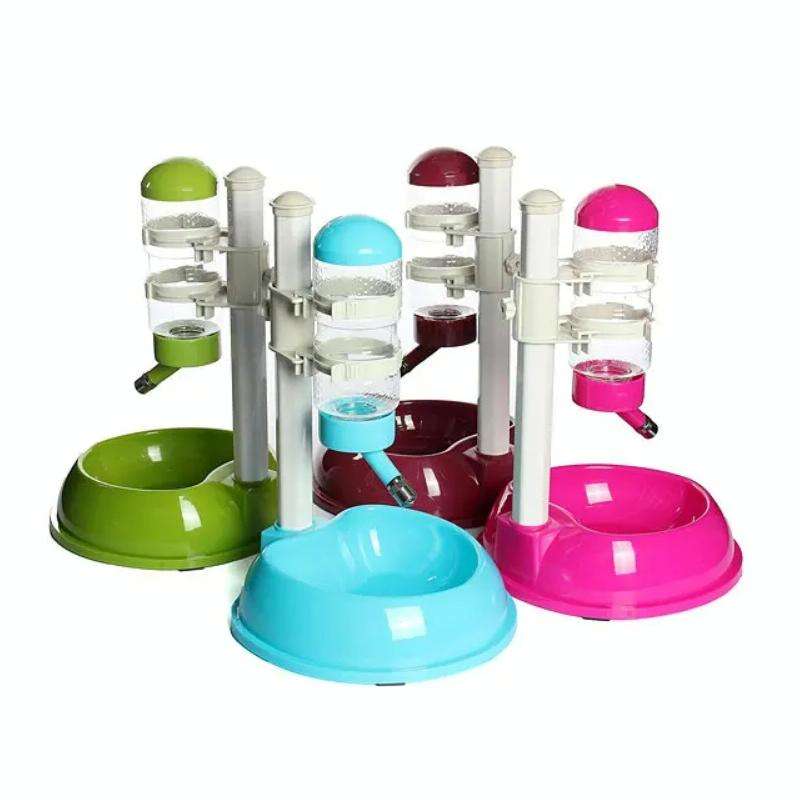 Pet Anti-Skid & Leak-Proof Automatic Water Dispenser(Wine Red)