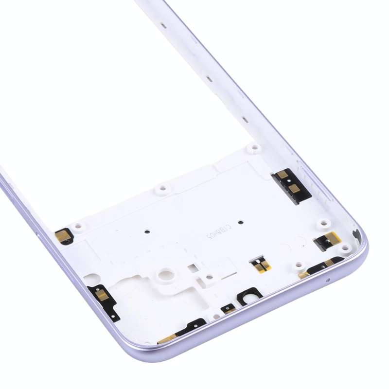 For Samsung Galaxy A22 5G  Middle Frame Bezel Plate (Purple)