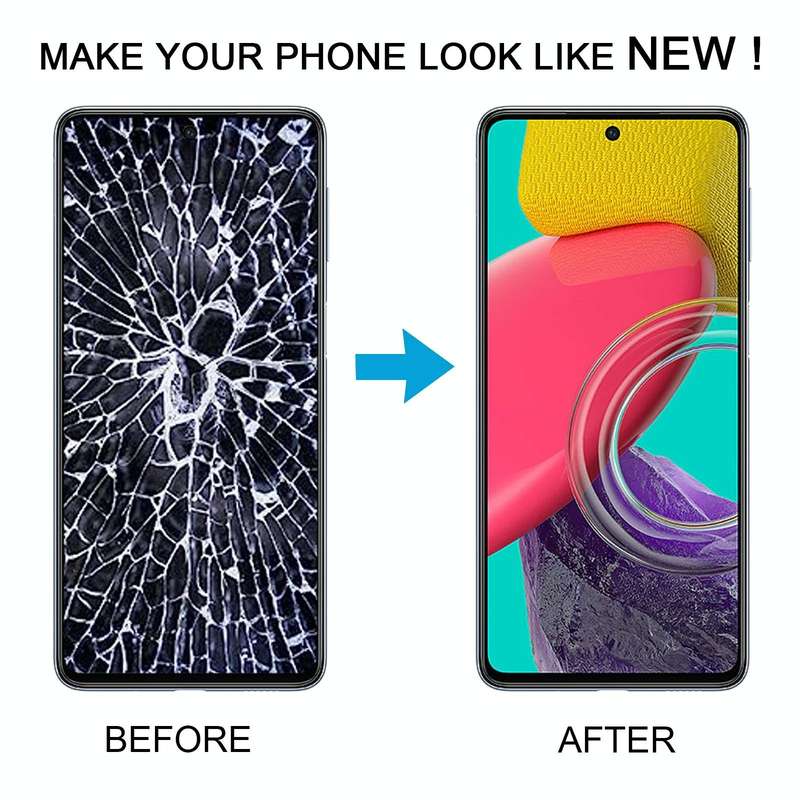 For Samsung Galaxy M53 SM-M536B 6.43inch OLED LCD Screen Digitizer Full Assembly with Frame